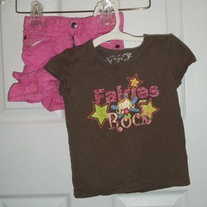 The Children's Place t-shirt skort set 3T